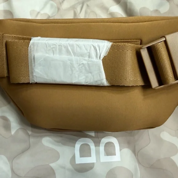 Dagne Dover Caramel/Tan Neoprene Waist Pouch - Picture 2 of 3